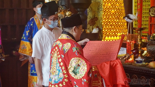 苏州城隍庙举行祭城隍典礼暨“善道平江”慈善捐赠仪式