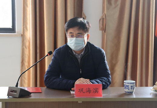 镇江市委副书记、市委统战部部长巩海滨一行到润州道院调研视察安全工作