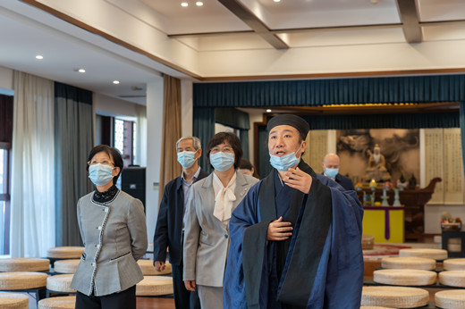 江苏省委统战部、省民宗委领导一行调研花神宫