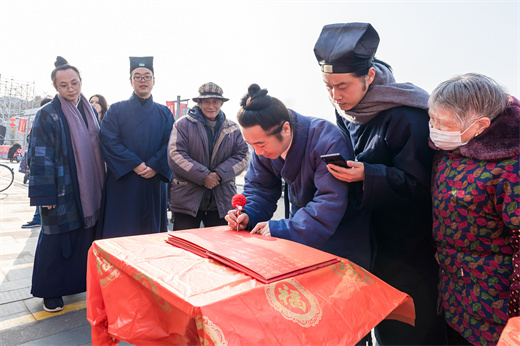 常州花神宫积极参加“一碗汤圆的思念”公益义卖活动