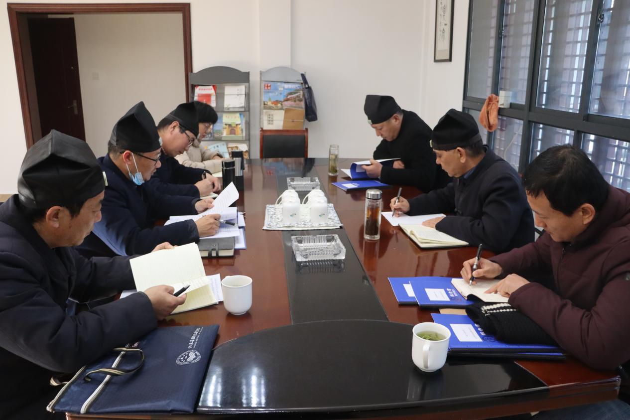 南京市道协赴高淳检查调研