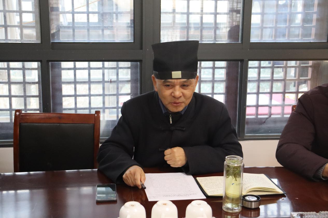 南京市道协赴高淳检查调研