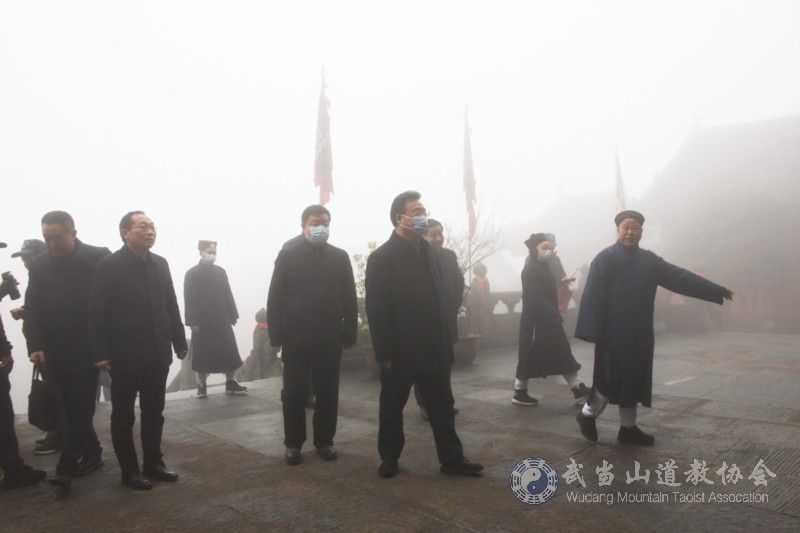 十堰市委统战部长张涛赴武当山紫霄宫工作调研