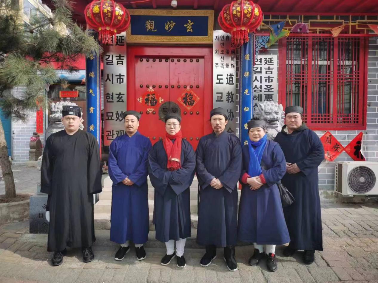 延边州道教协会领导班子调研全州道教场所