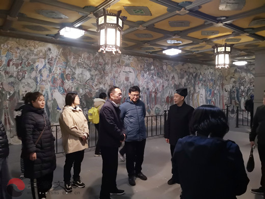 辽宁省葫芦岛市委统战部莅临无锡市三山道院参访调研