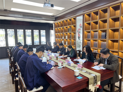 苏州市人大常委会黄靖副主任一行赴苏州道教场所走访调研