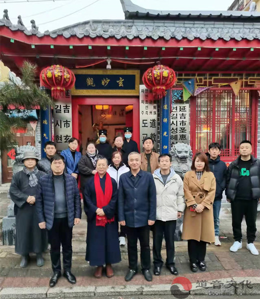 延吉市政协社法委到延吉市玄妙观视察宗教工作