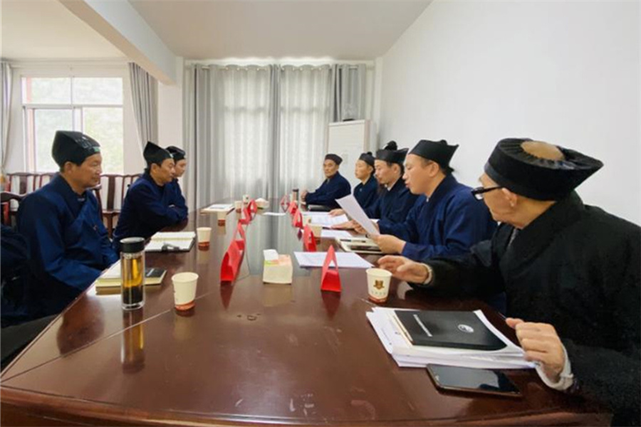 黄石市道教协会召开四届一次常务理事会