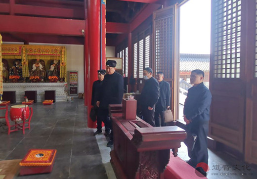 南京市道协赴高淳检查调研