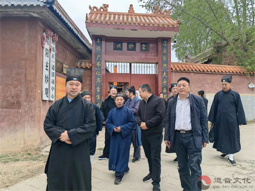 云南省道教协会到昭通、曲靖道教活动场所调研