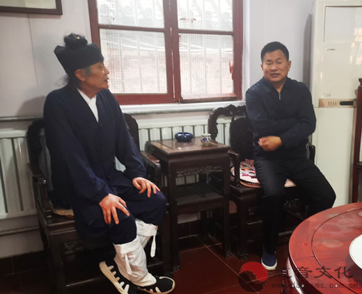 济宁市委统战部实地调研任城区青华洞道观