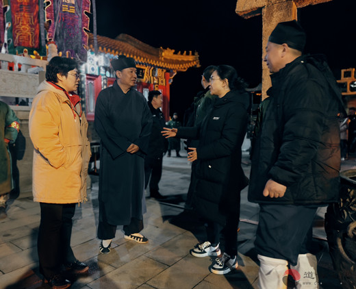 秦皇岛市抚宁区副区长曹丽虹一行上巳节视察天马山玄真观