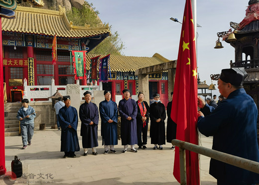 秦皇岛市抚宁区副区长曹丽虹一行上巳节视察天马山玄真观