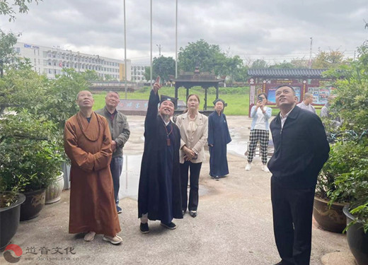 上犹县委统战部副部长冯波一行赴瑞金市道教协会参访交流