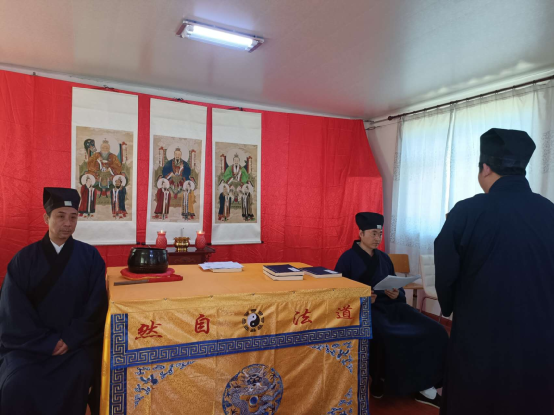 天津药王庙首次道教正一派传度活动正式开始