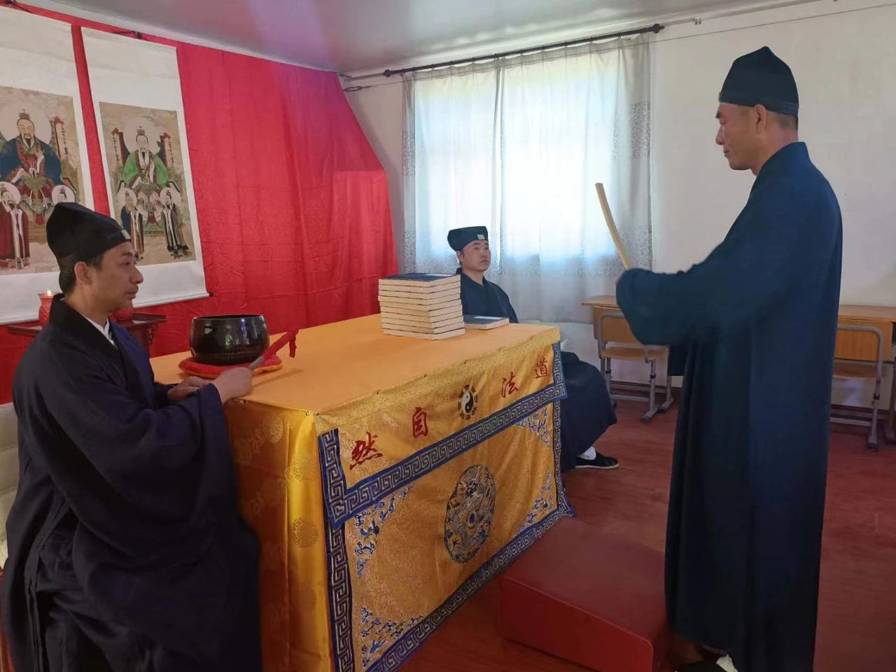 天津药王庙首次道教正一派传度活动正式开始