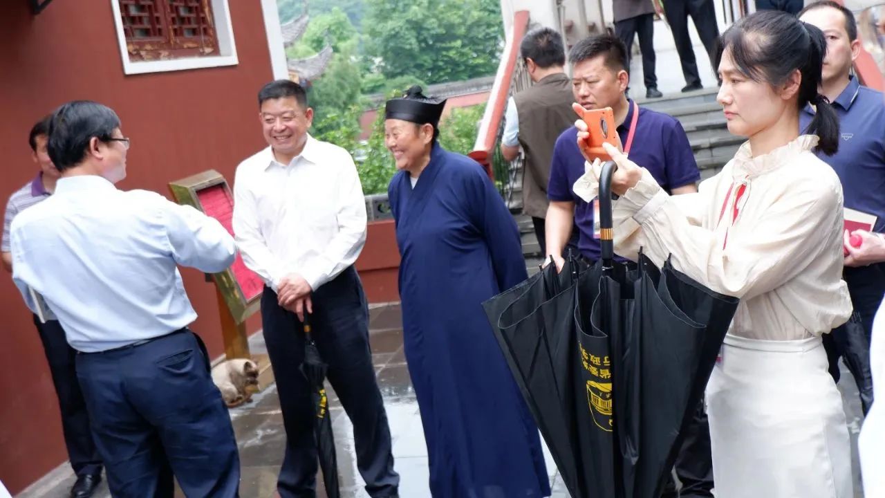 湖北全省统战民族宗教工作专题研讨班到武汉长春观开展现场教学活动