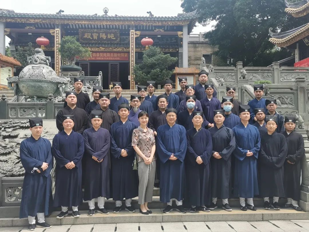 广东道教学院学生到广州市道教活动场所实地参访学习