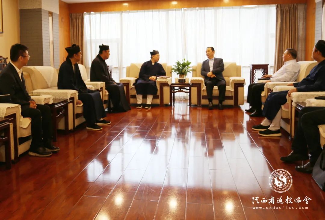 陕西省委常委、统战部部长李明远到省道教协会走访调研