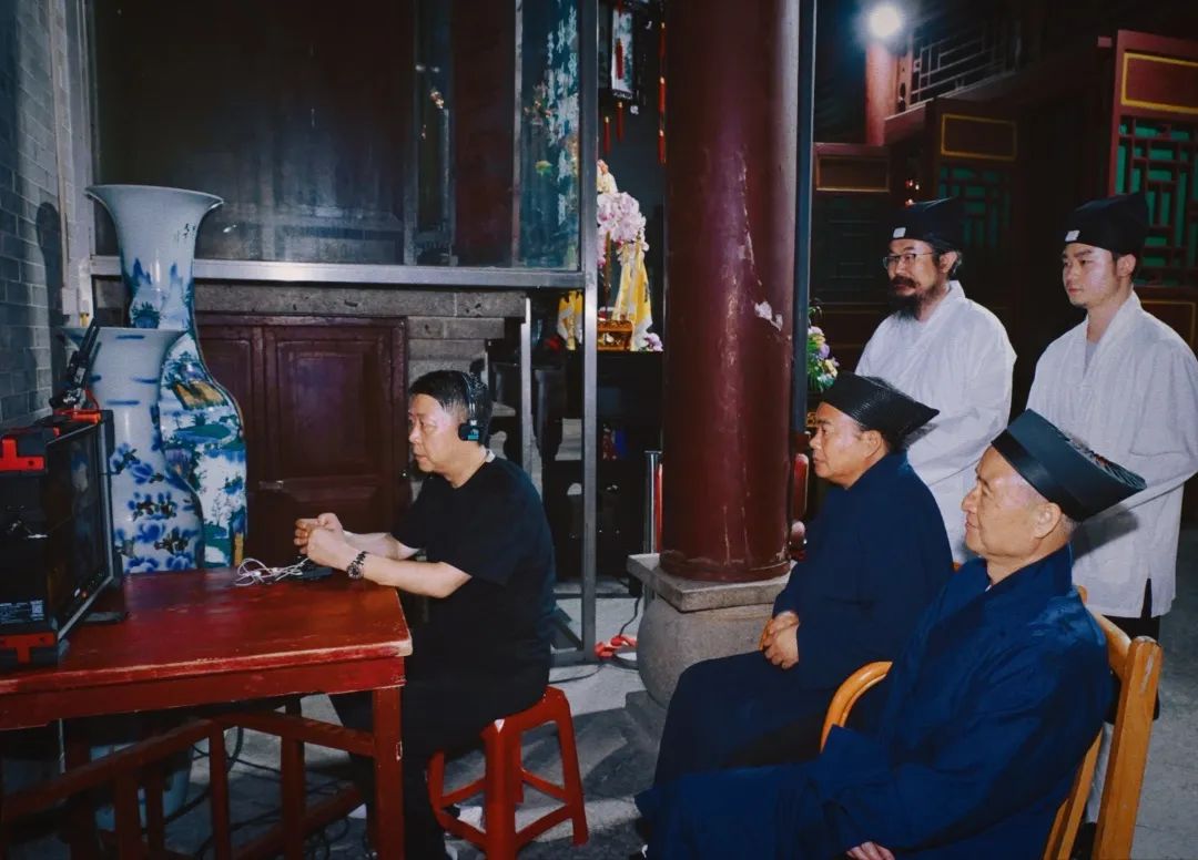 《中华续道藏》道教活态文化影像资料集成课题在惠州元妙古观进行现场拍摄