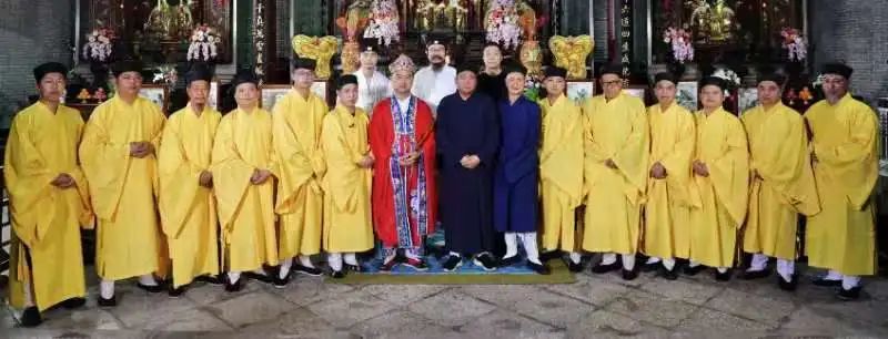 《中华续道藏》道教活态文化影像资料集成课题在惠州元妙古观进行现场拍摄