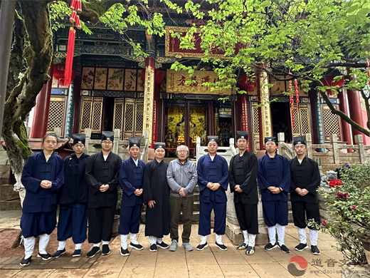 著名学者李远国先生到云南省道协龙泉观参观交流-道音文化