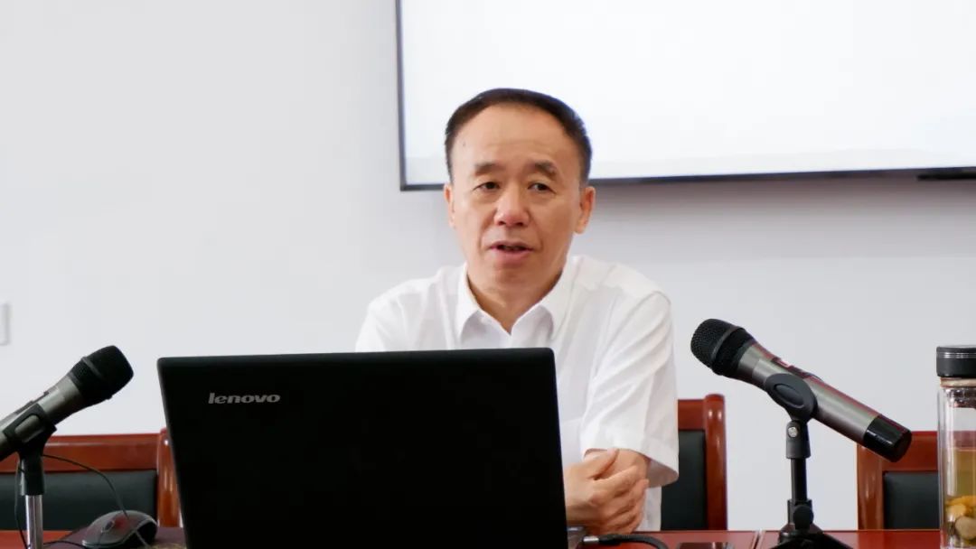 武汉市民宗委党组成员、副主任黄书革莅临长春观道学讲堂丛林官学道教经典科仪培训班现场授课-道音文化