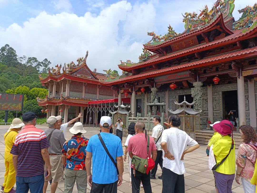 台湾中华太极内丹文化交流团到漳州参香交流