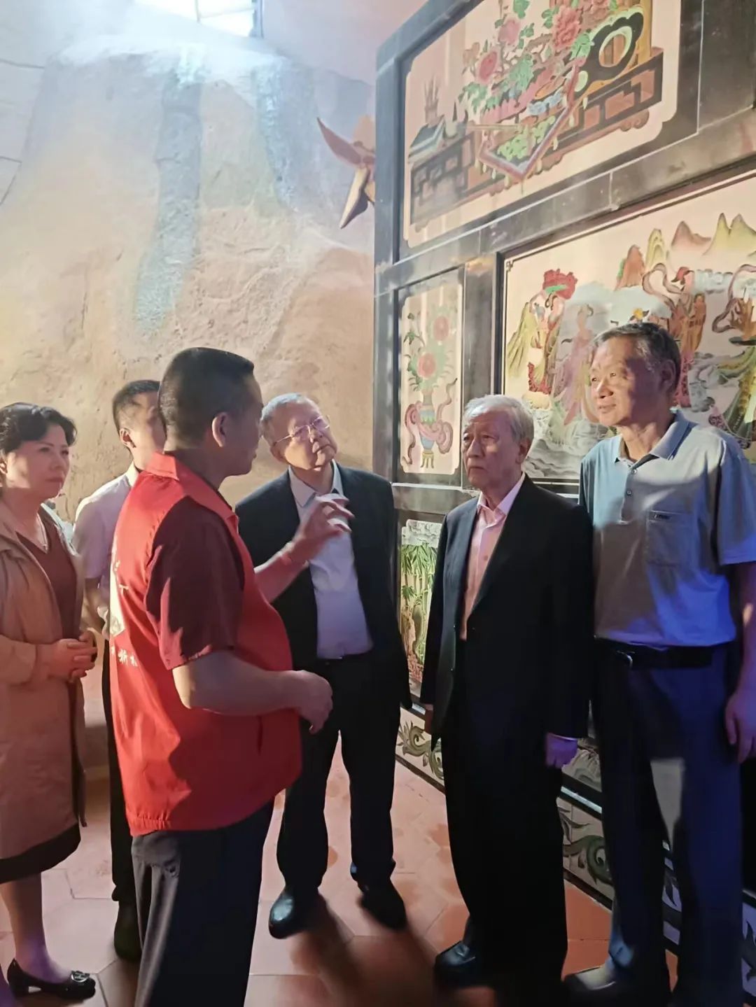 首届·岚台临水陈夫人文化交流会暨为两岸和平融合增一片瓦活动在平潭举行-道音文化