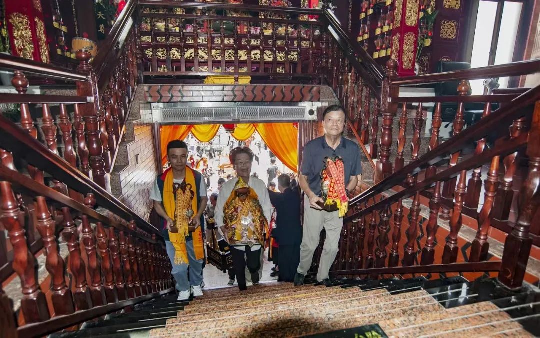 广东非遗项目英歌舞一行赴厦门朝宗宫交流-道音文化