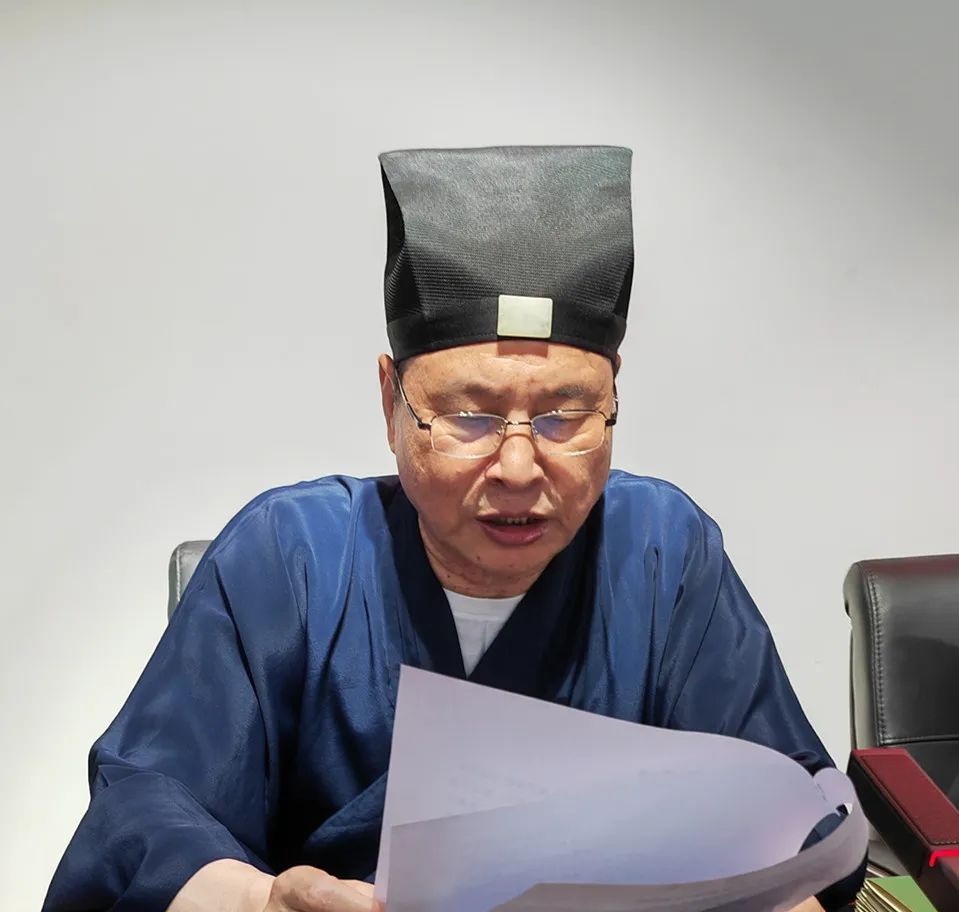 中国道教学院举行2020级研究生毕业典礼暨硕士学位授予仪式
