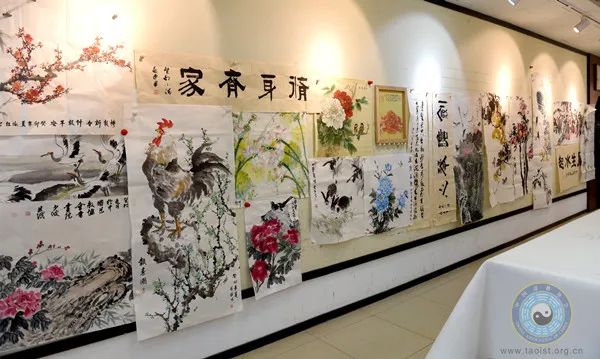 中国道教协会道家书画院举行“学用新思想、建功新时代”书画笔会