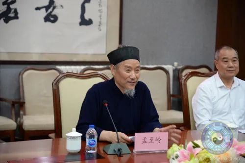 中国道教协会领导会见香港道教联合会第28届理事会访京团