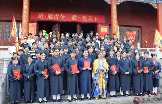 镇江市润州道院圆满举办癸卯年（第一期）皈依活动