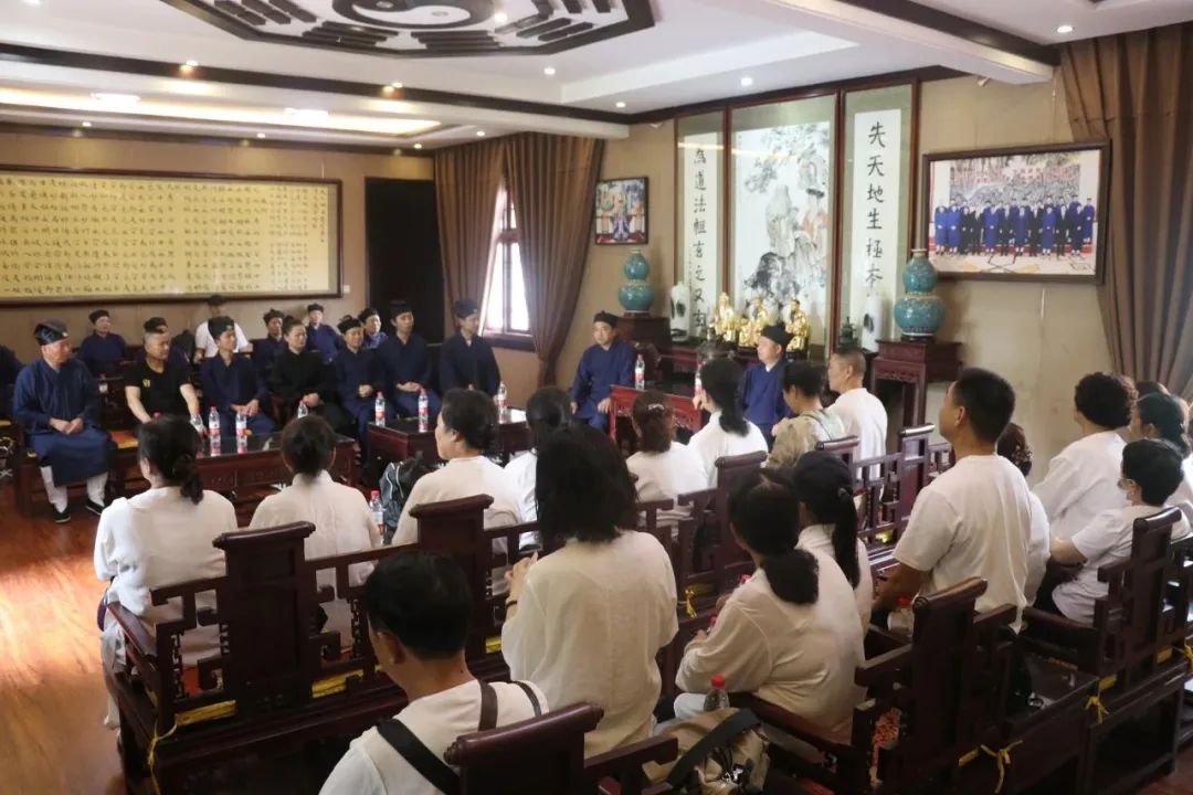 益阳市道教协会参访考察邵阳市玉清宫