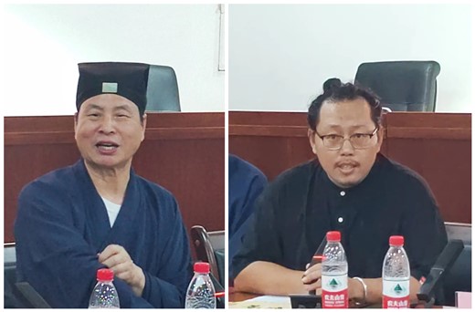 上海道教学院师生到中国道教学院交流参访