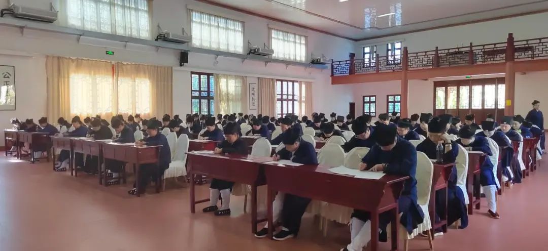 南岳坤道学院2023级学修班招生入学考试圆满结束-道音文化