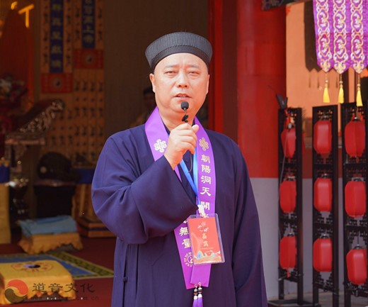 宝鸡市扶风县朝阳洞道观举办修复庆典暨神像开光活动