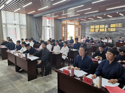 闽浙边“坚持道教中国化方向”玄门讲经交流集训活动圆满结束